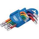 Draper Expert S Colour HEX Key Set 9PC - 66126