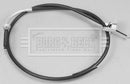 Borg & Beck Handbrake Cable - Rear LH - BKB2551