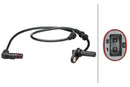 HELLA 6PU 012 679-501 Sensor, wheel speed - 2-pin connector