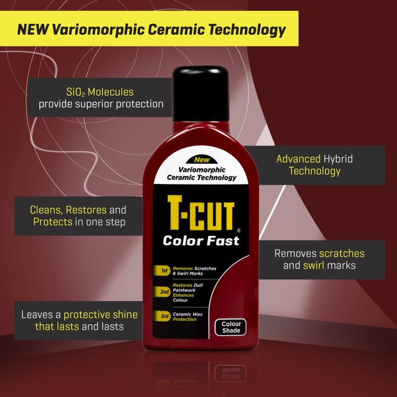 T-Cut Color Fast Ceramic Dark Red 500ml - TETCFC007