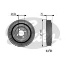 Gates DriveAlign Torsional Vibration Damper - TVD1032