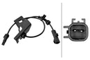 HELLA 6PU 358 218-821 Sensor, wheel speed - 2-pin connector