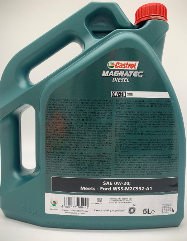 Ford Castrol Magnatec Professional 0W-20 Fully Synthetic Engine