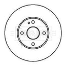 Borg & Beck Brake Disc (Pair)  - BBD4226
