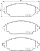 Mintex Brake Pad Set fits -Chevrolet MDB3733 (also fits other vehicles)