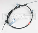 First Line Brake Cable Rear LH - FKB3848 fits Rio with ABS Drums 10/07-