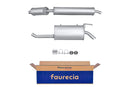 FAURECIA 8LD 366 029-101 Rear Muffler - Easy2Fit® Kit - fits FIAT MAREA