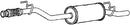 Klarius VW855D - Box With Centre Pipe  - Fits Volkswagen Crafter 30 2.5TDi