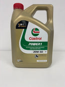 Castrol Power1 4T 20W50 Mineral 4 Stroke Motorcycle Engine Oil 4 Litre 4L