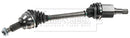 Borg & Beck Driveshaft - LH - BDS1627