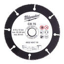 Milwaukee Carbide Disc CB 76mm-1pc - 4932464716
