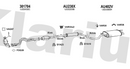 Klarius 301704 - Front Pipe For Cat  - Fits Volkswagen Golf 1.6i