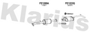 Klarius FE1269A - Box With Front Pipe  - Fits Ford Ranger
