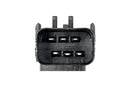 HELLA 6PP 009 403-241 Sensor, intake manifold pressure - 4-pin connector - Bolted