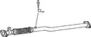 Klarius HY202V - Centre Pipe  - Fits Hyundai Coupe 2.0i