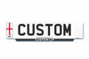 Standard Front Lipped Eco Number Plate 520 X 127 England