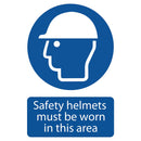 Draper Must Wear Safety Helmets Sign - 72869