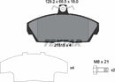 Textar Brake Pad Set - 2151504