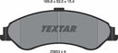 Textar Brake Pad Set - 2585301