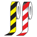 Signs & Labels Barricade Tape - Black/Yellow - 500m x 75mm - FECT02