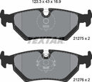 Textar Brake Pad Set - 2127504