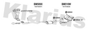 Klarius BM509X - Box With Centre Pipe  - Fits BMW 320i