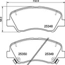 Mintex Brake Pad Set fits -Hyundai Kia MDB3276 (also fits other vehicles)