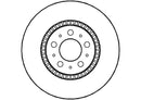 Disctech Brake Disc (Single) - Fits Volvo - ABD2733 - Front Axle