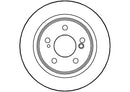 Disctech Brake Disc (Single) - Fits Mercedes-benz - ABD3511 - Rear Axle