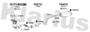 Klarius 321773 - Catalyst Type Approved Withpip  - Fits Ford Fiesta 1.6i