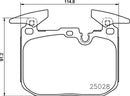 Mintex Brake Pad Set fits -BMW MDB3764 (also fits other vehicles)