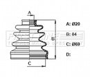 First Line CV Boot Kit  - FCB6342