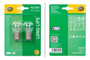 HELLA 8GD 002 078-221 Halogen-Bulb - P21/5W - Long Life - 12V - 21/5W - Quantity: 10