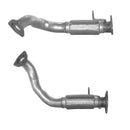 BM Cats Front Pipe - BM70396 with Fitting Kit - FK70396 fits Mg, Rover