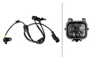 HELLA 6PU 358 219-271 Sensor, wheel speed - 2-pin connector