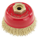 Draper Expert 60mm Crimped CUP Brush M10 - 52634