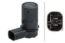 HELLA 6PX 358 141-401 Sensor, parking distance control - angled - 3-pin connector - Plugged