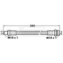 Borg & Beck Brake Hose  - BBH7521 fits Smart Cabrio,City Coupe,Fortwo