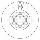 Borg & Beck Brake Disc - BBD32655