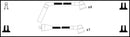Intermotor Ignition Lead Set - 76205