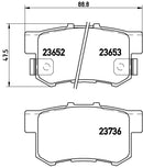 Brembo Brake Pad Set - P28039