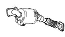 Klarius 323724 - Catalyst Type Approved Withpip  - Fits Ford Fiesta VI 1.6ST