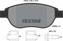 Citroën Peugeot, Brake Pad Set - Textar 2360001