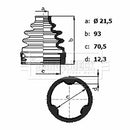 Borg & Beck Cv Joint Boot Kit  - BCB6441 fits RIO