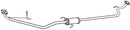 Klarius TY761T - Box With Centre Pipe  - Fits Toyota Yaris 1.0VVTi