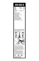 Bosch Aerotwin Front Wiper Blade Set - 650/450mm - AR652S