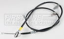 First Line Brake Cable Rear LH - FKB3854 fits 6 2013-
