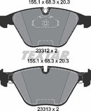 BMW, Brake Pad Set - Textar 2331211