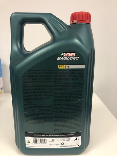 Ford Castrol Magnatec Professional 5W30 A5 Fully Synthetic Engine