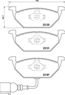 Mintex Brake Pad Set fits -Audi Seat Skoda VW MDB2040 (also fits other vehicles)